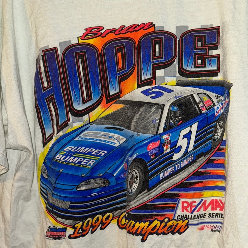 Gildan Ultra Cotton White Racing T-Shirt